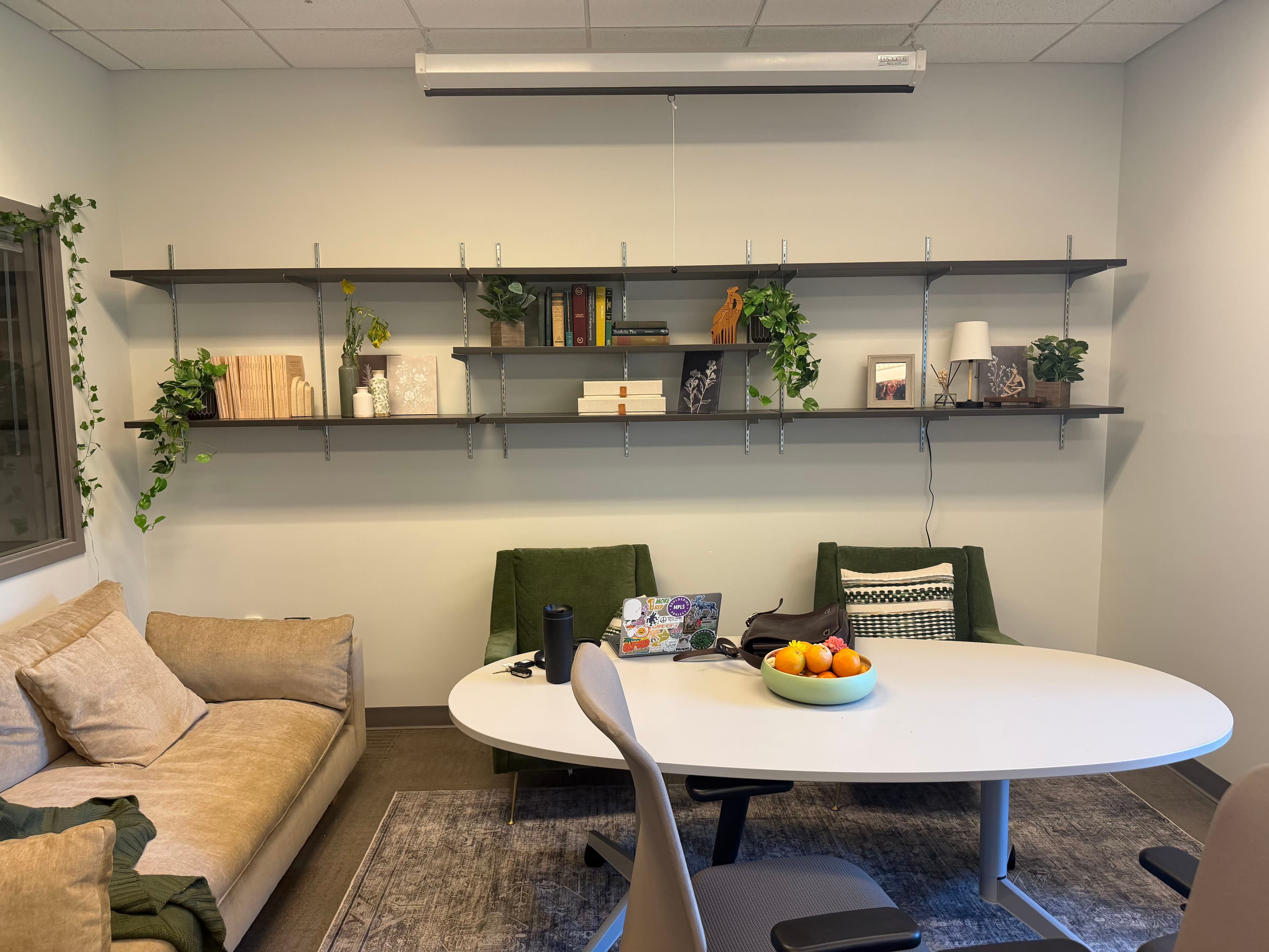 The lab space