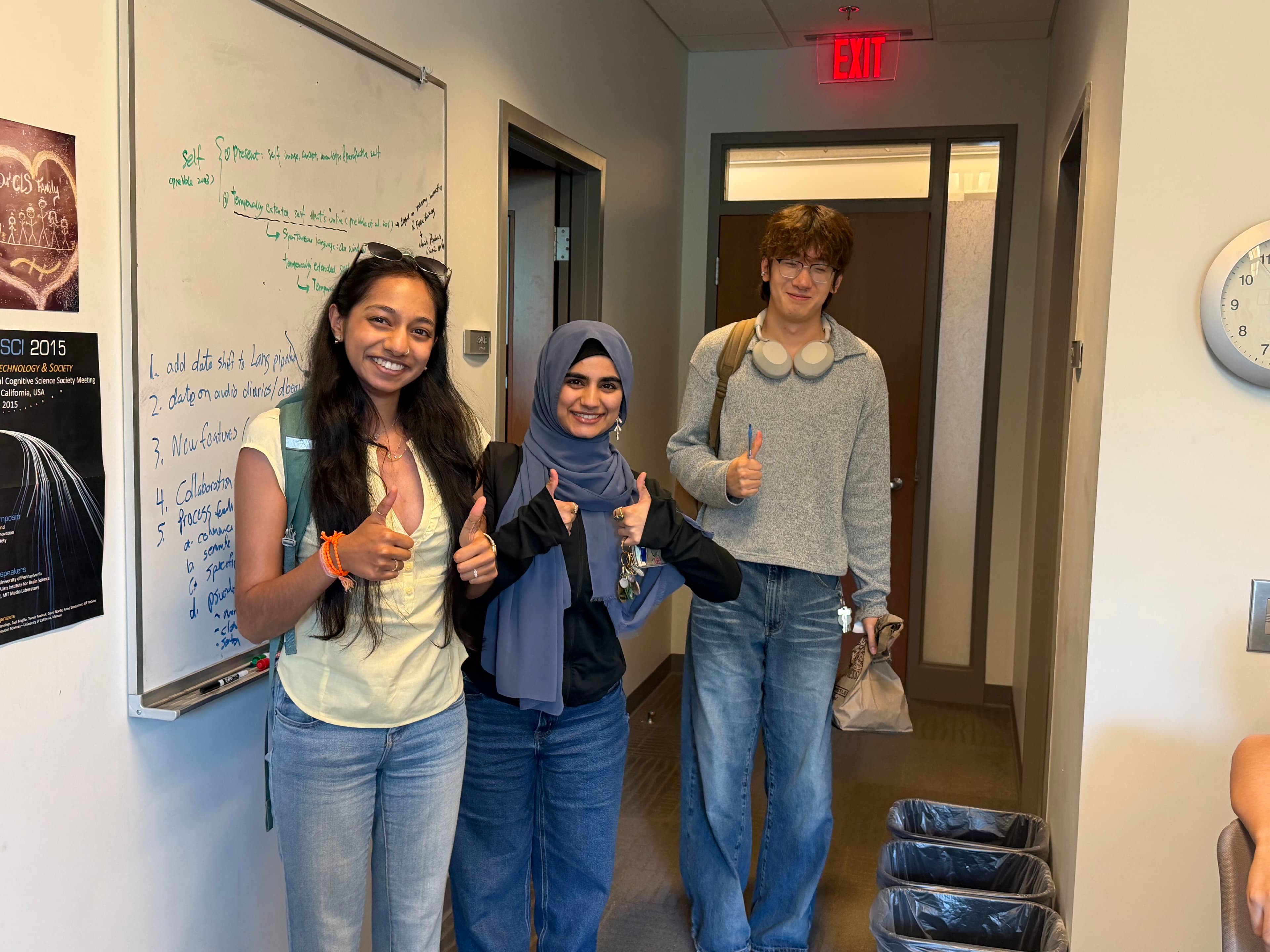 Lab students